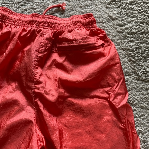 Orange/red deadstock Champion track pants with drawstring and pockets - Picture 5 of 5